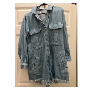 Free People | Denim Jumpsuit